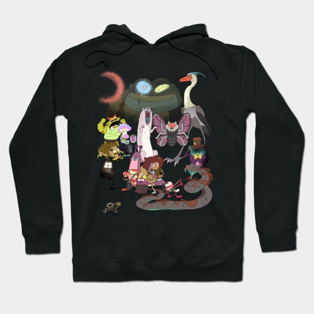 Spranne Against the World Hoodie by seamustheskunk